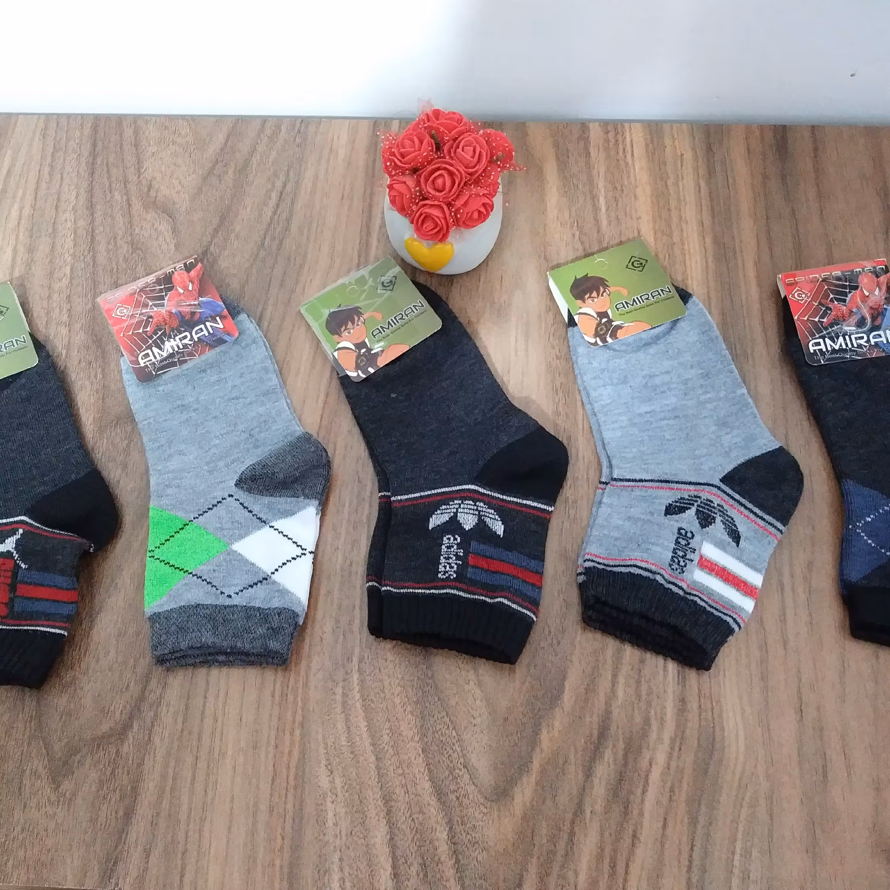 جوراب مچی پک 5تایی برای بزرگسال سایز 36 الی 38 ارسال رایگان