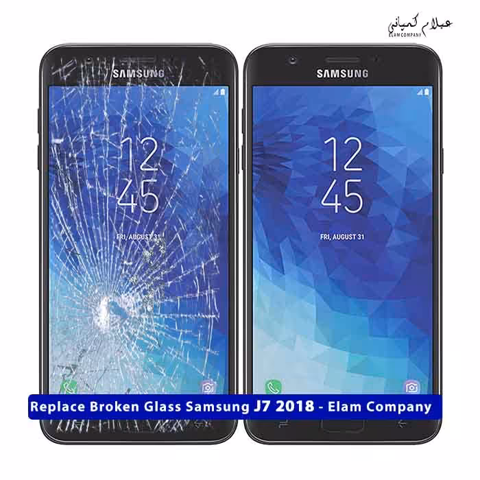 تعویض گلس تاچ ال سی دی سامسونگ J7 2018 – ضمانتی و بدون ریسک