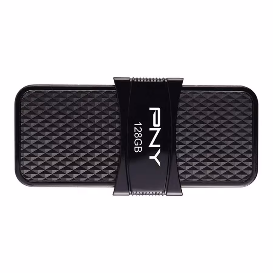 قیمت و خرید فلش مموری 128 گیگابایت USB 3.1 پی ان وای مدل DUO LINK | یاس ارتباط