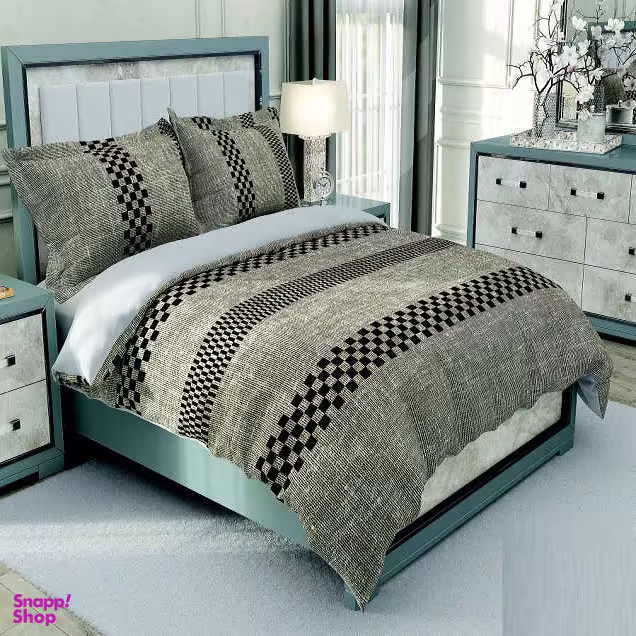 سرویس خواب طرح سه بعدی کد 2126 دو نفره شش تکه