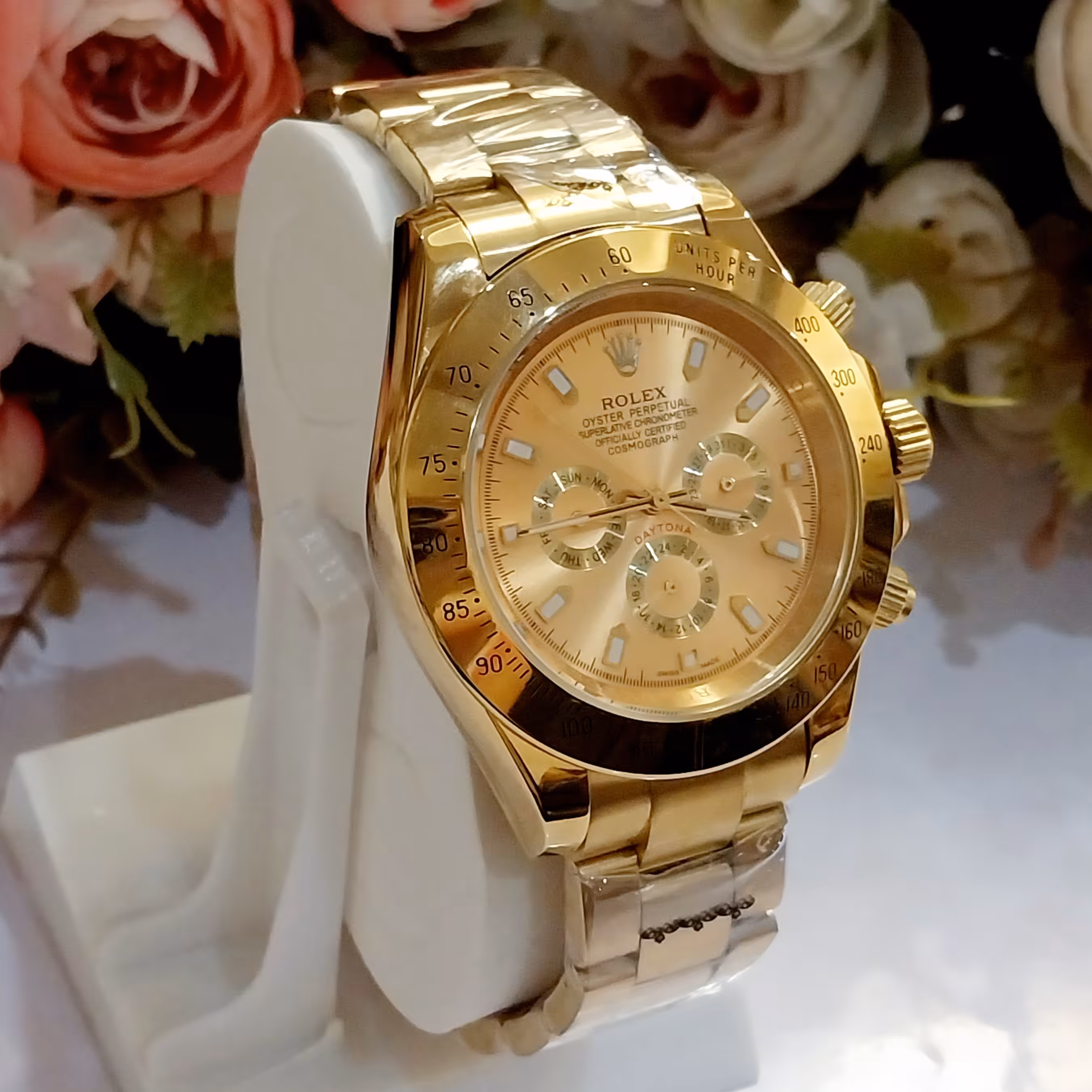 ساعت مچی مردانه رولکس دیتونا اتومات ساعت طلایی مجلسی