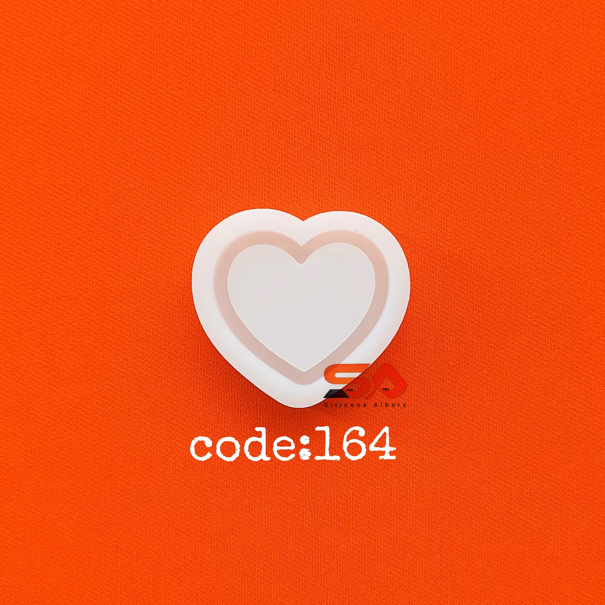 قالب سیلیکونی قلب آکواریومی 5سانتی مناسب جاسویچی