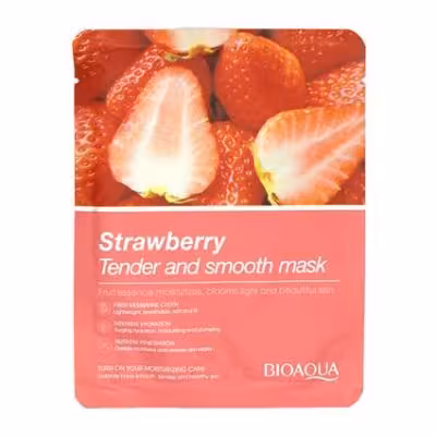 ماسک ورقه ای توت فرنگی بیوآکوا 25 گرم