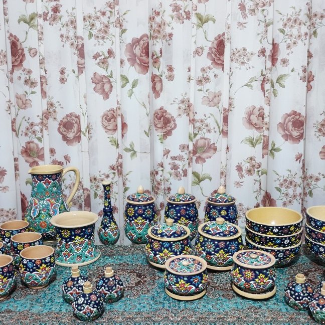 آبگوشت خوری میناکاری