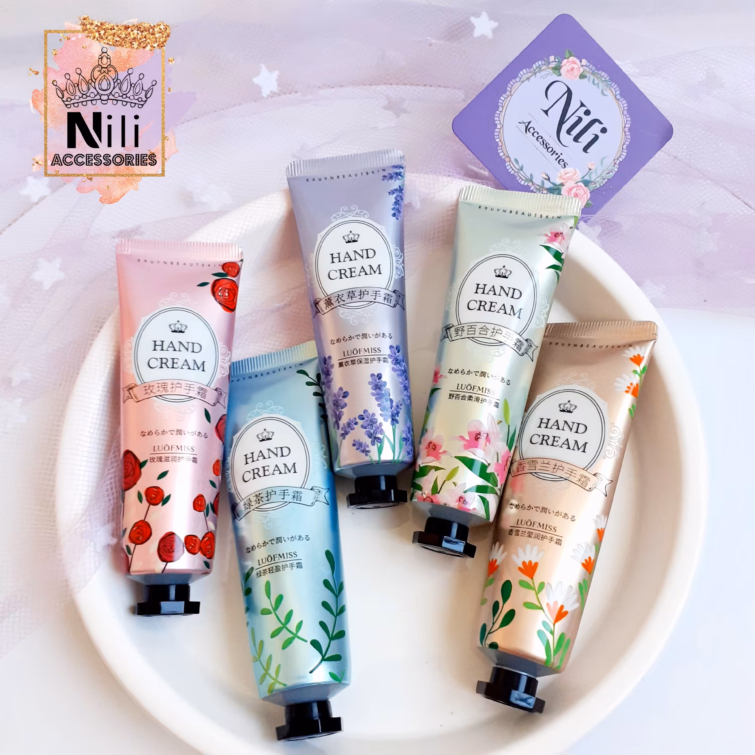 کرم مرطوب کننده دست لوفمیس با رایحه گلها