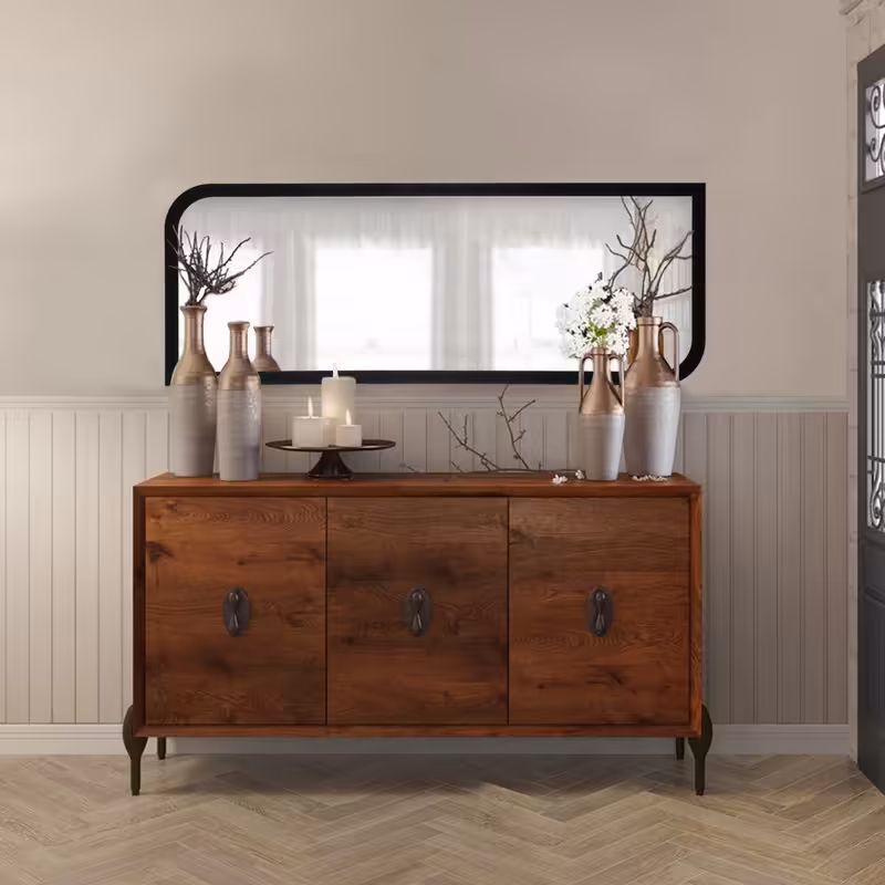 آینه الف مدل    قدی طرح بینا