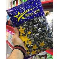تافی مگااستار با مغز شکلات تلخ 1000 گرم