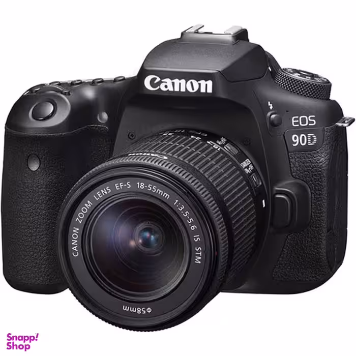 دوربین دیجیتال کانن (Canon)مدل EOS 90D به همراه لنز 55-18 میلی متر IS USM