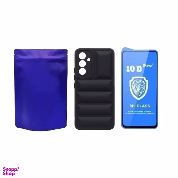 کاور موبایل مدل M-B Puffer مناسب سامسونگ Galaxy A54 به همراه محافظ صفحه نمایش Ten-D