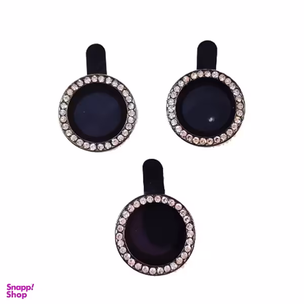 محافظ لنز دوربین نگین دار مدل رینگی کد 05 مناسب IPHON 13 PRO MAX