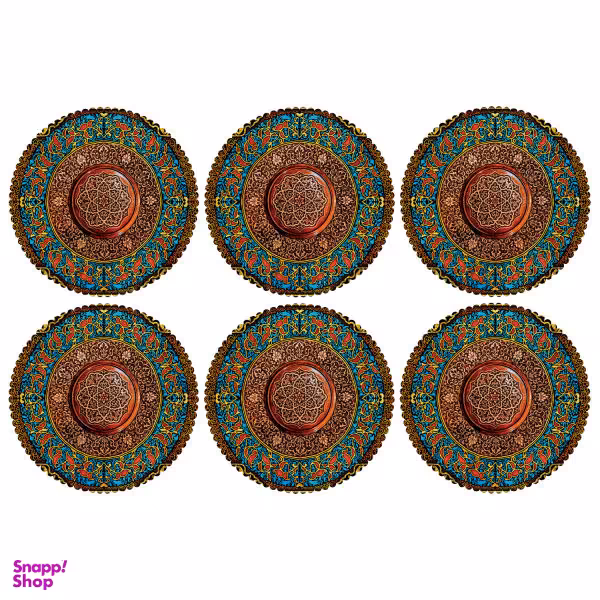 زیربشقابی مدل U2-42410 بسته 6 عددی