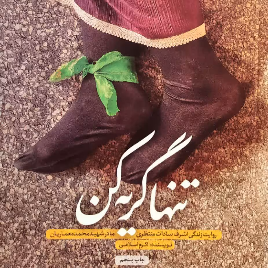 کتاب تنها گریه کن - تقریظ رهبری