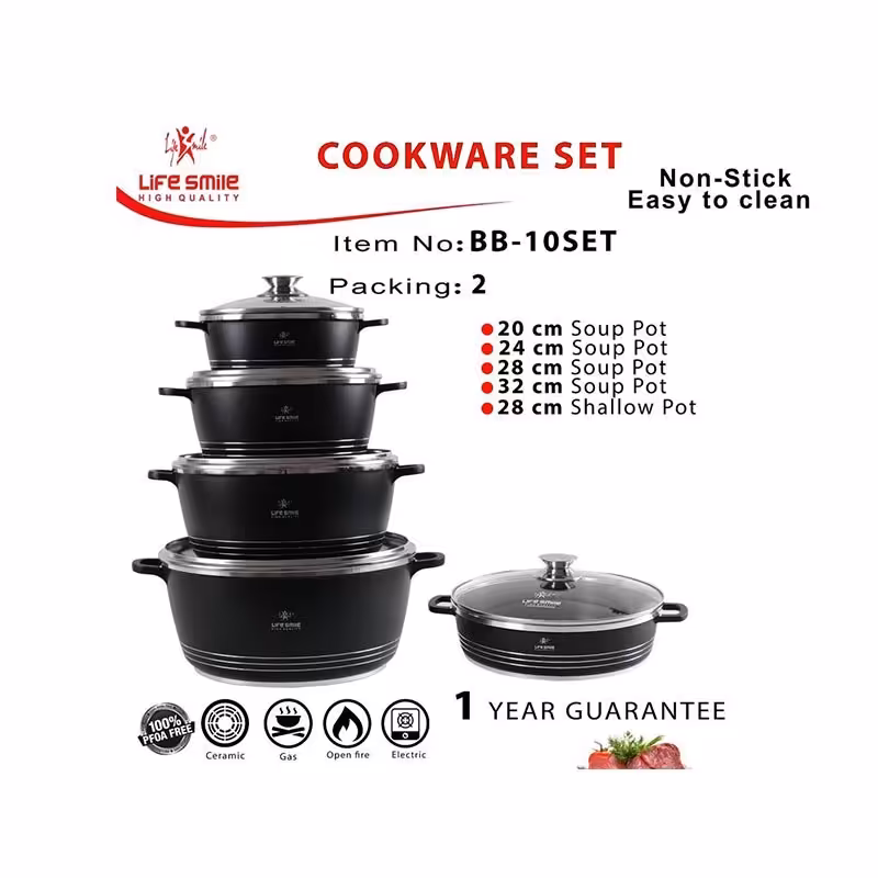 سرویس قابلمه سرامیکی پرفروش لایف اسمایل