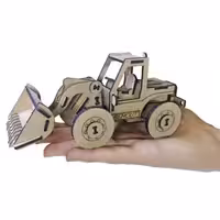 پازل چوبی فکری سه بعدی مناسب هدیه بهکات طرح لودر