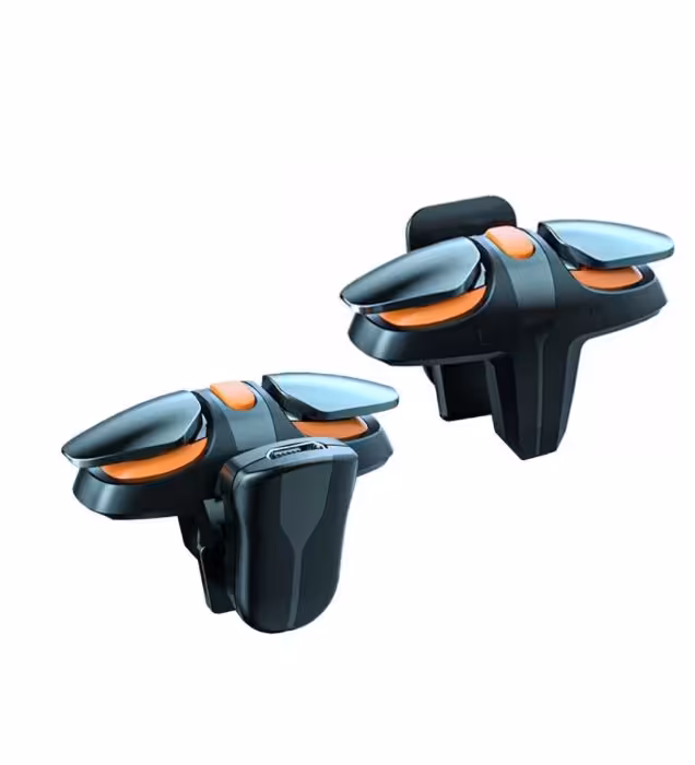 دسته بازی موبایل لیزری 4 انگشتی کالاف دیوتی و پابجی مدل JS68