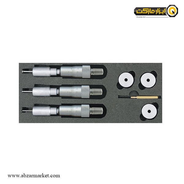 ست میکرومتر سه فک آسیمتو 12-6 میلی متر داخل سنج مدل 8-63-209