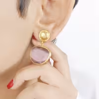 گوشواره دست ساز ترک کد 5857