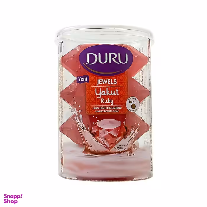 صابون دورو سری Jewels مدل یاقوت قرمز بسته 4 عددی