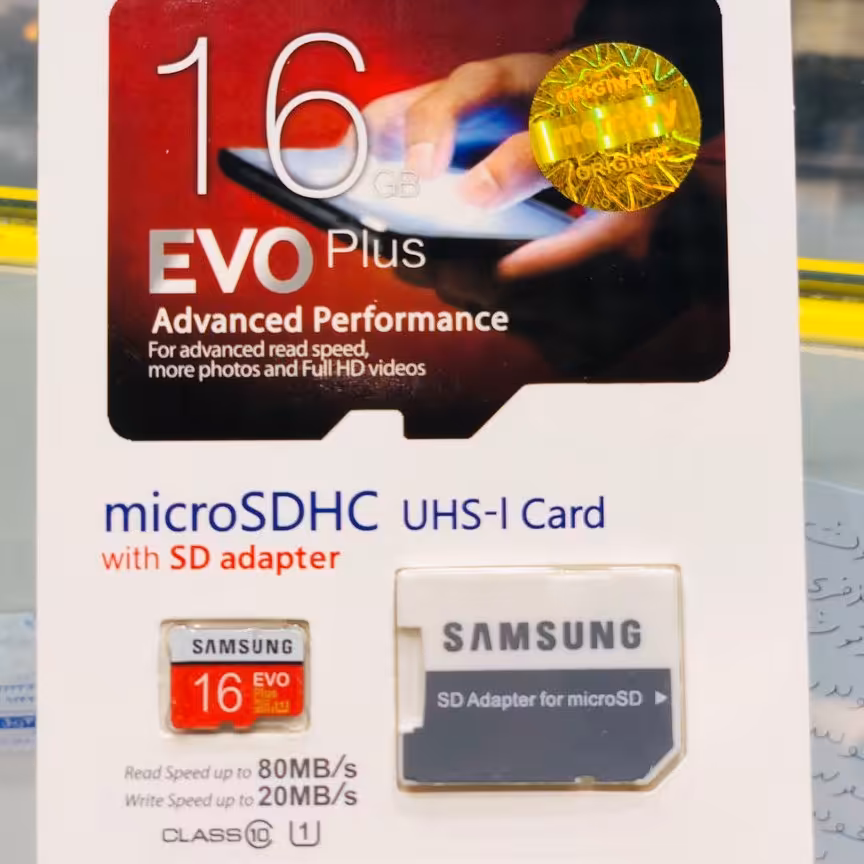 رم وفلش مموری کارت حافظهبا گارانتی microSDHC سامسونگ مدل Evo Plus کلاس 10 استاندارد UHS-I U1 