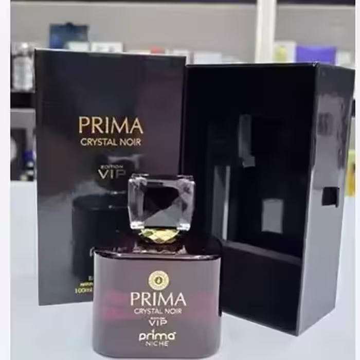 عطر زنانه ورساچه کریستال مشکی 100 میل برند پریمد نیش | amazonchi