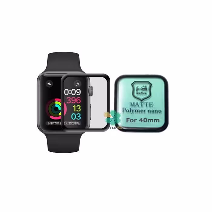 گلس مات ساعت اپل واچ Apple Watch 40mm مدل Polymer Nano