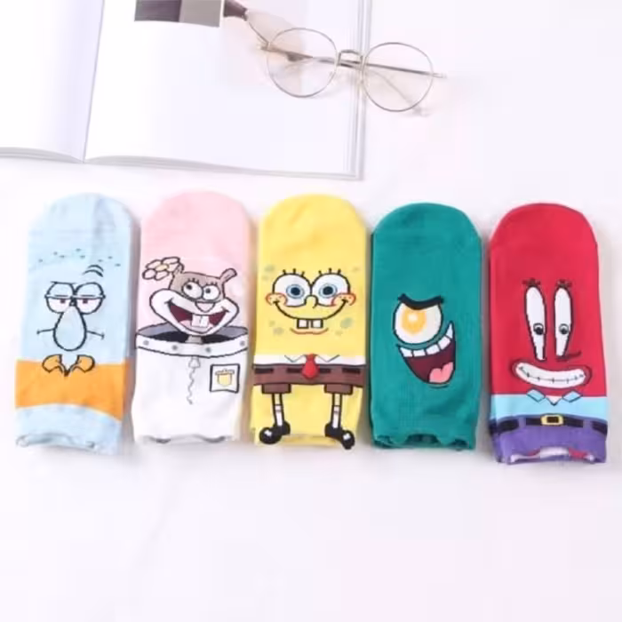 جوراب مچی فانتزی کارتونی