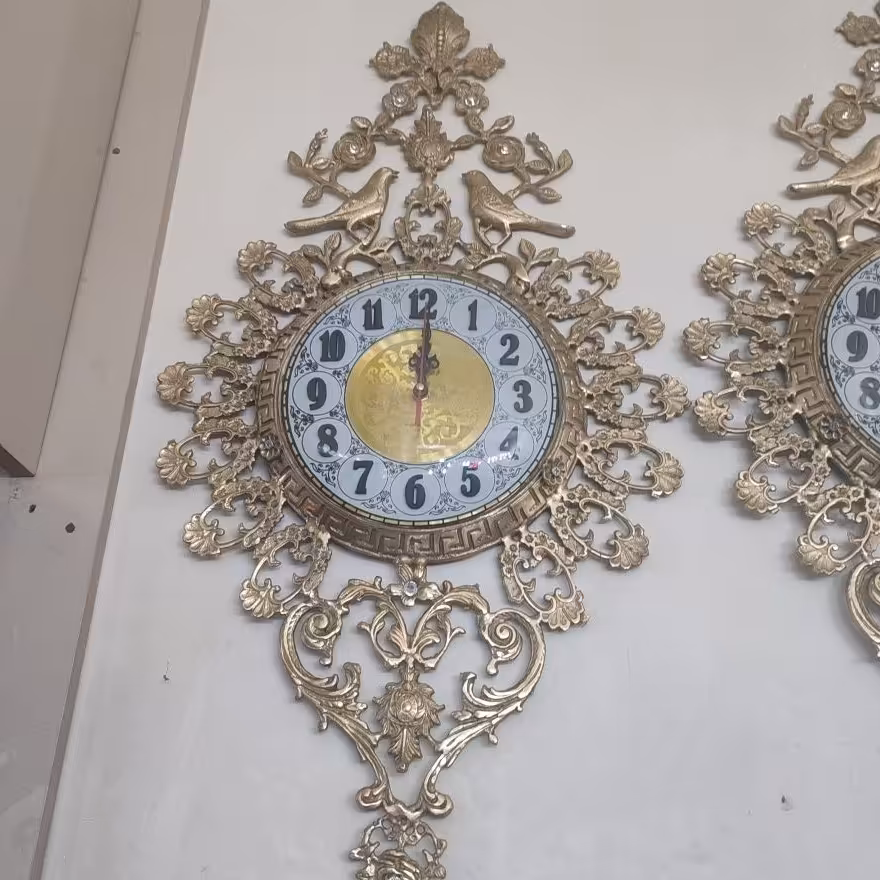 ساعت دیواری برنز