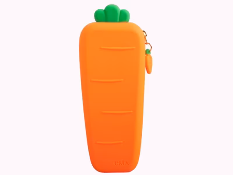 جامدادی سیلیکونی طرح هویج بزرگ