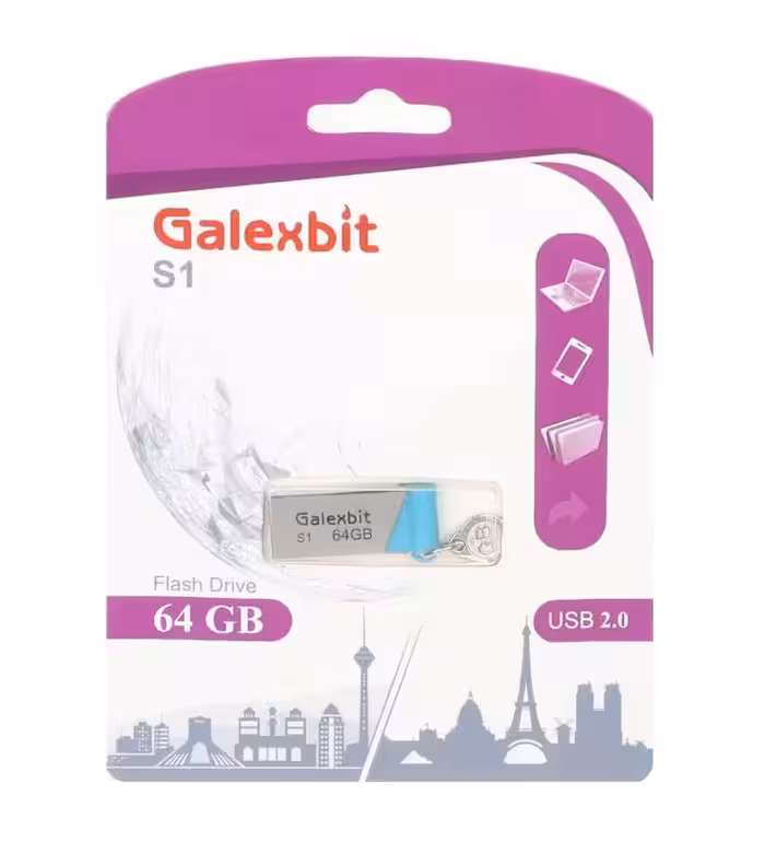 فلش مموری گلکس بیت مدل S1 ظرفیت 64 گیگابایت