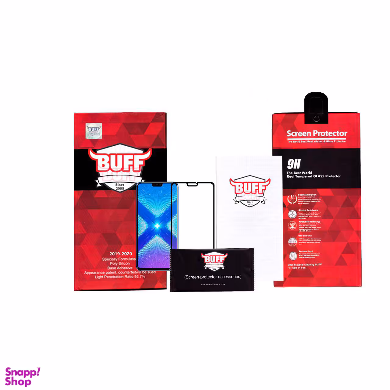 محافظ صفحه 5D بوف مدل F33مناسب گوشی آنر 8X