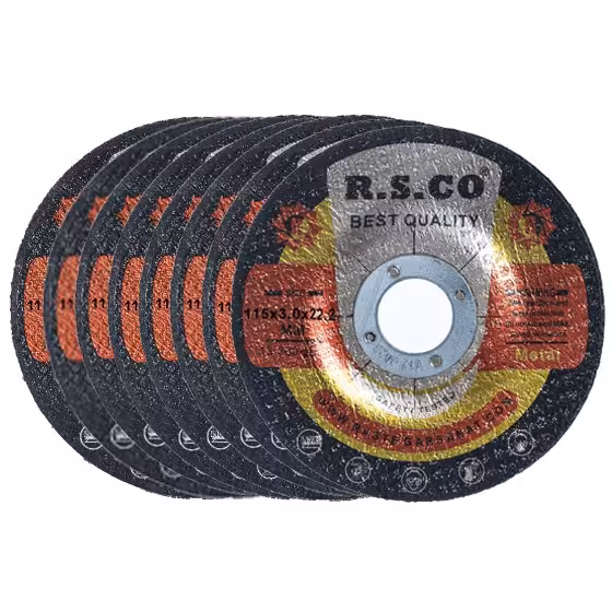 صفحه سنگ برش آهن مینی RSCO مدل CD115X3 بسته 10 عددی