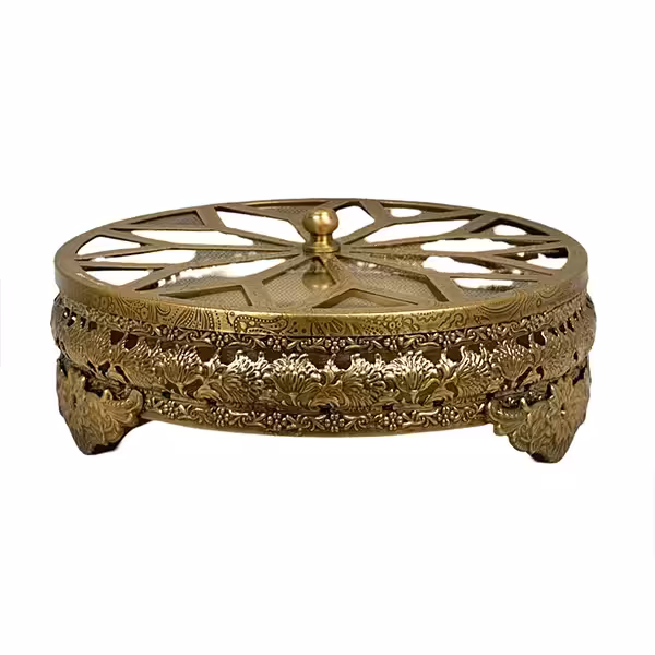 شکلات خوری گرد 3 پایه 5041 آنتیک