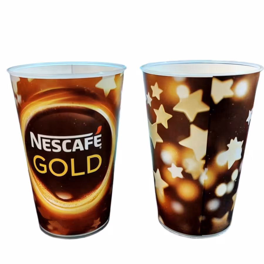 مجموعه 6 عددی لیوان IML گرم و سرد و قابل شستشو 300 ccبهداشتی و فود گرید کد D101