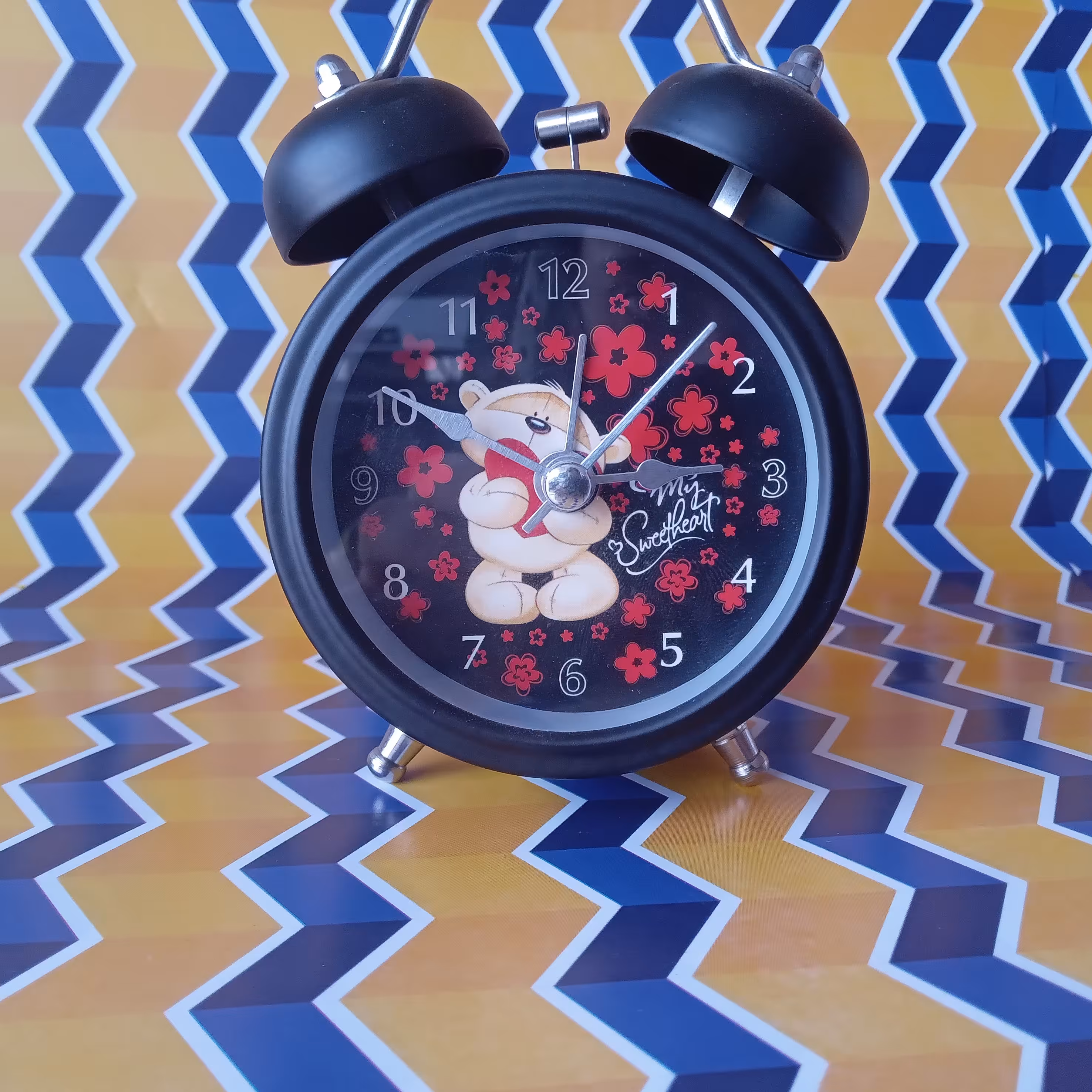 ساعت زنگدار  فلزی بسیار با کیفیت