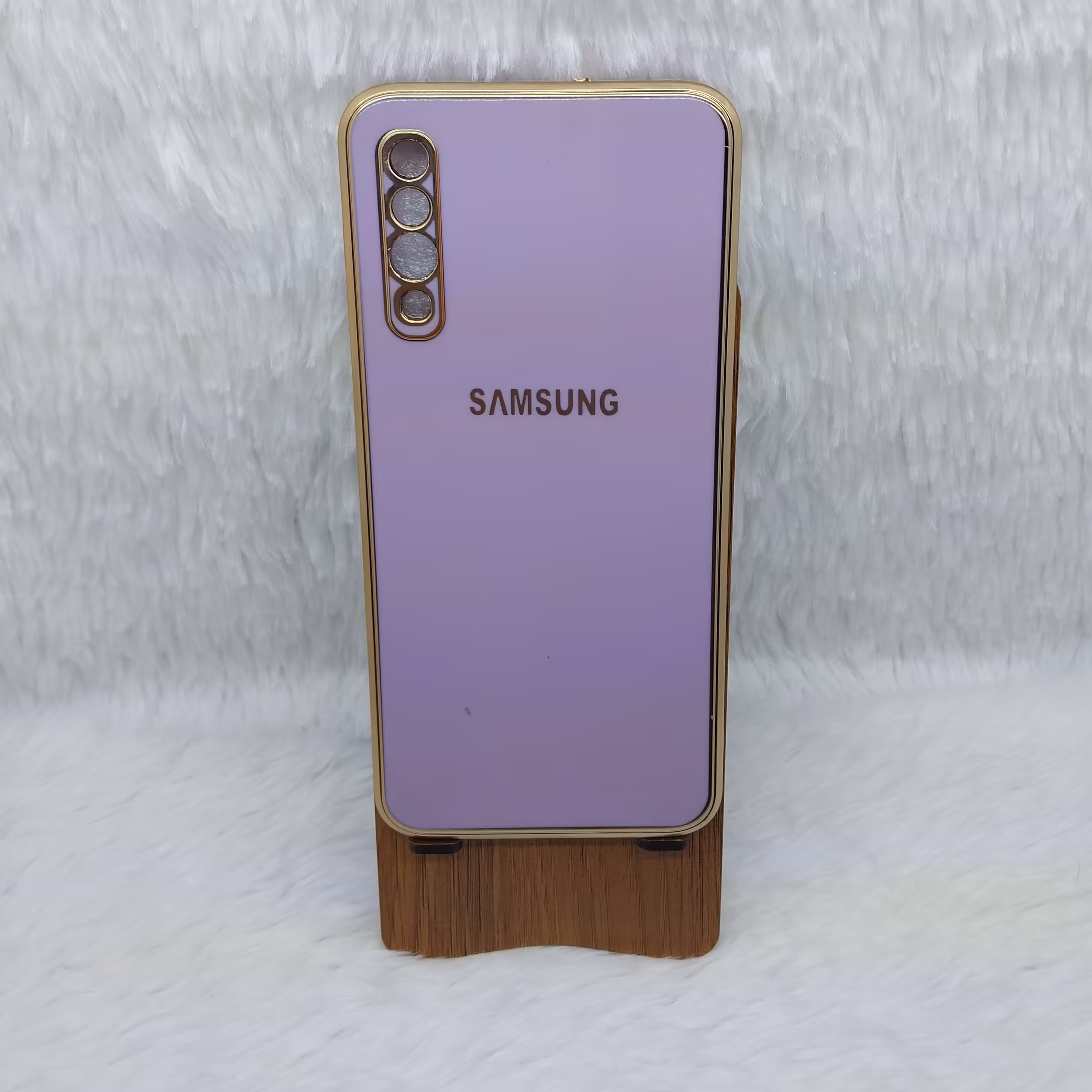 قاب (گارد) گوشی A50 A30s مدل مای کیس رنگ بنفش مناسب گوشی Samsung A50 A30s A50s