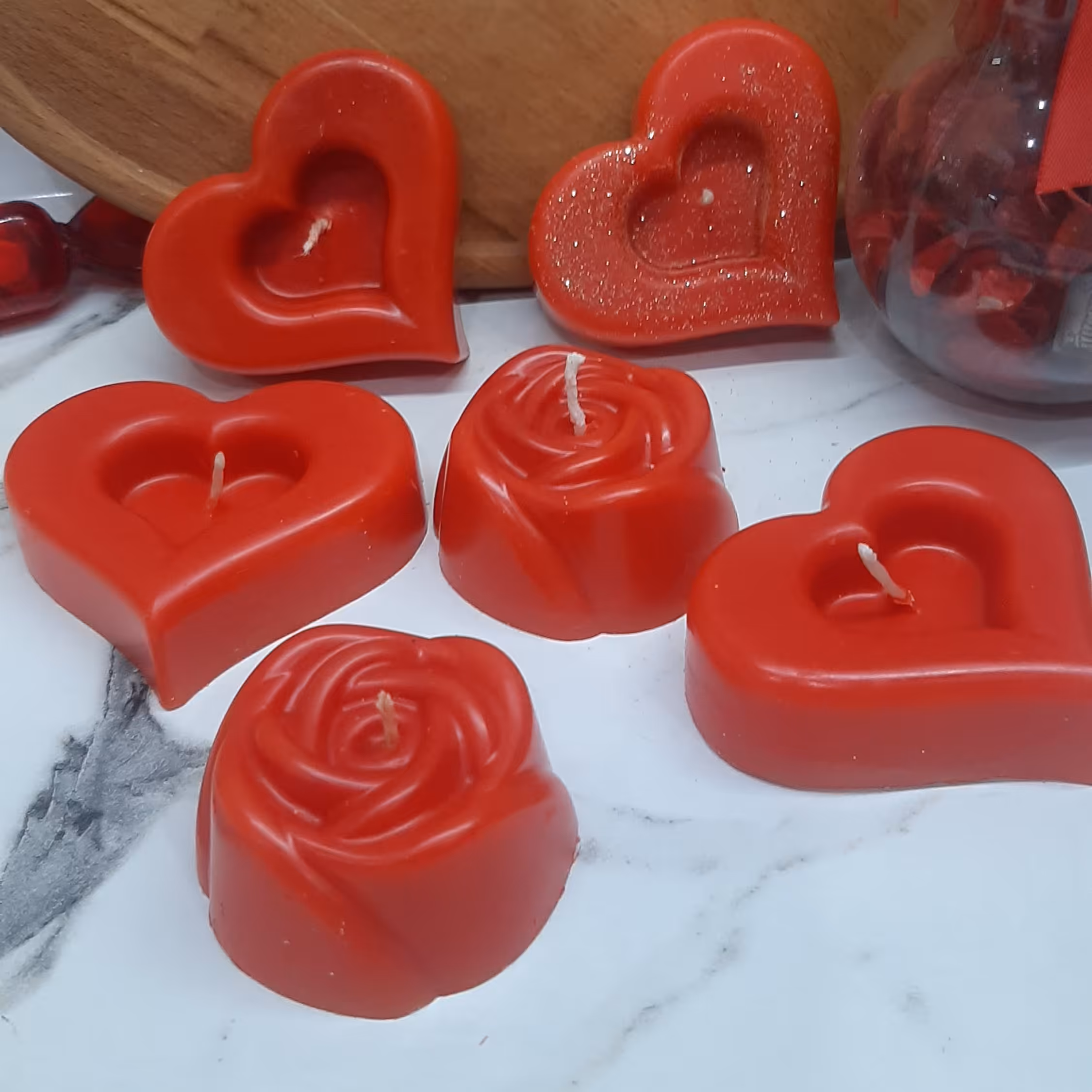 شمع قلبی  ولنتاین