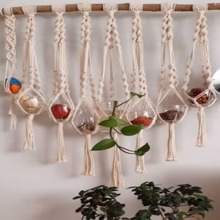 سفره هفت سین مکرومه ای