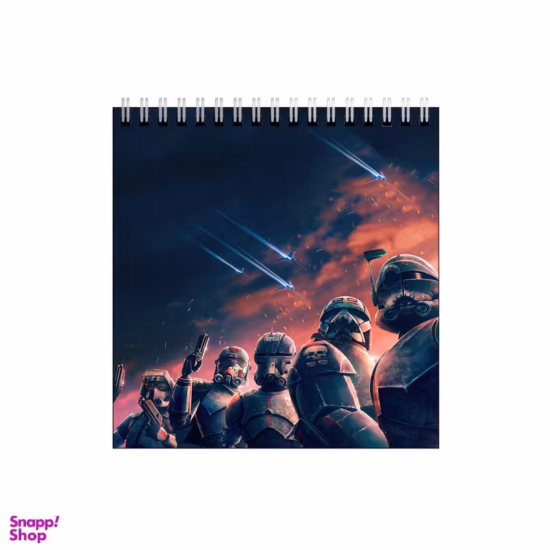 دفتر طراحی ۶۰ برگ طرح سریال ماندالورین کد 1876766