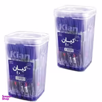 خودکار کیان (Kian) مدل کریستال مجموعه 2 عددی بسته 50 عددی