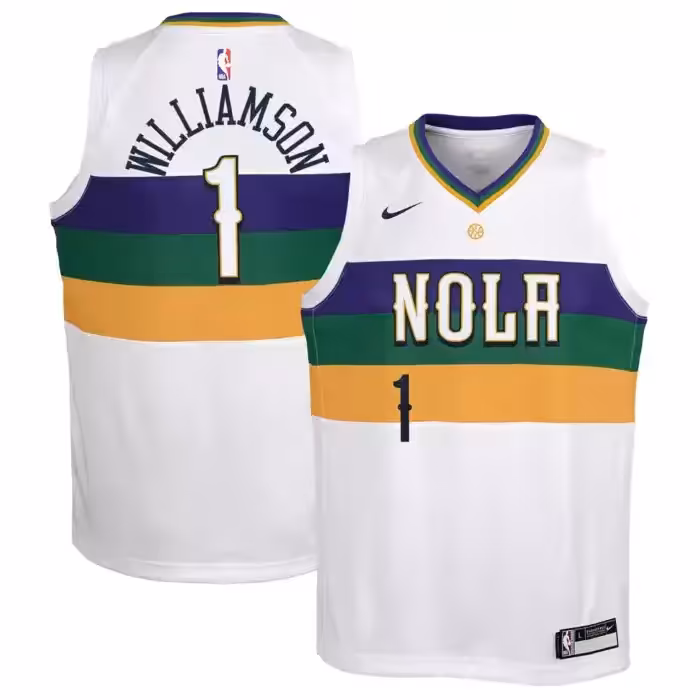لباس بسکتبالی نیواورلان شماره 1 بازیکن WILLIAMSON |ورژن پلیری