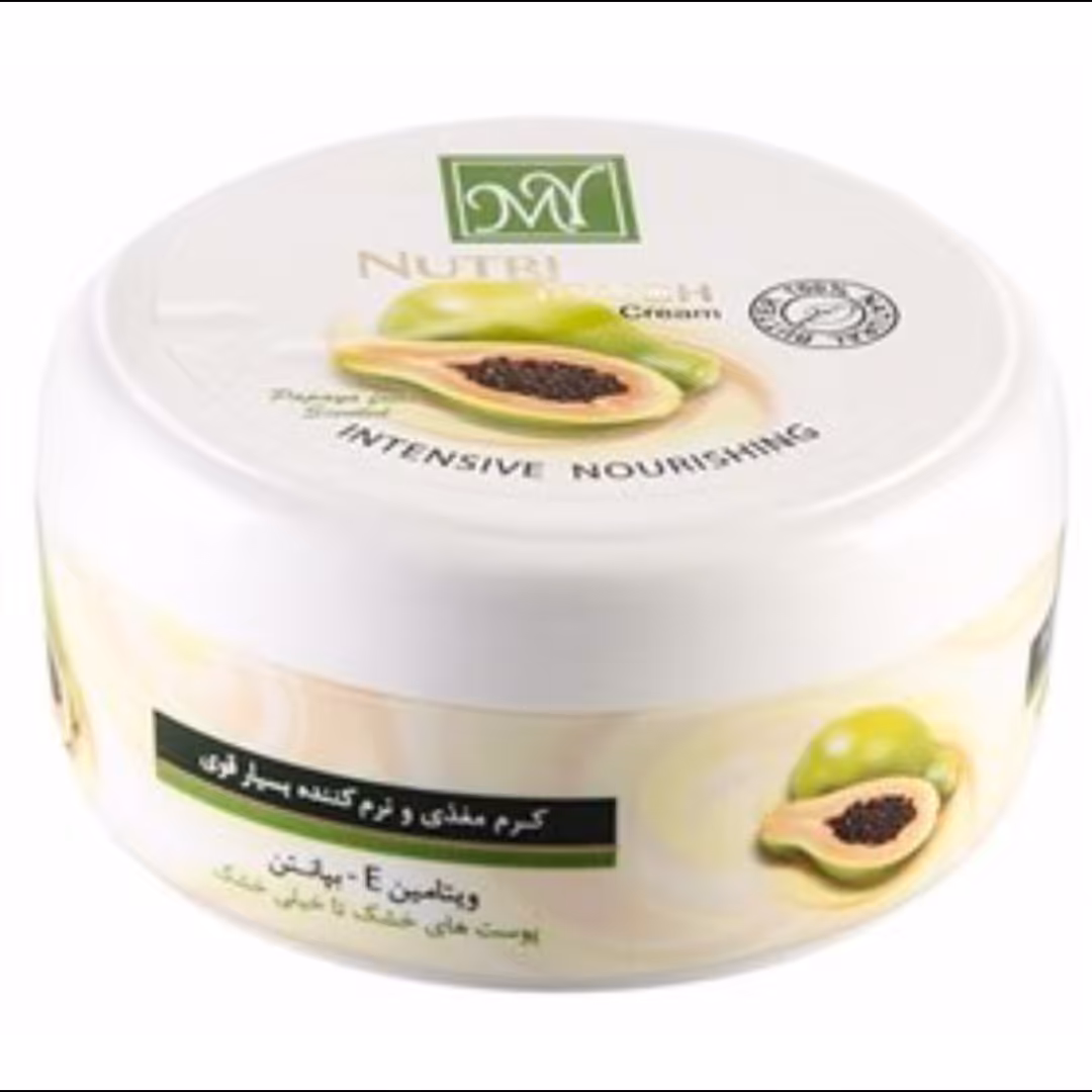 کرم مغذی و نرم کننده میوه ای مای حاوی پاپایا My Nutri Touch حجم 200 میلی My Nut