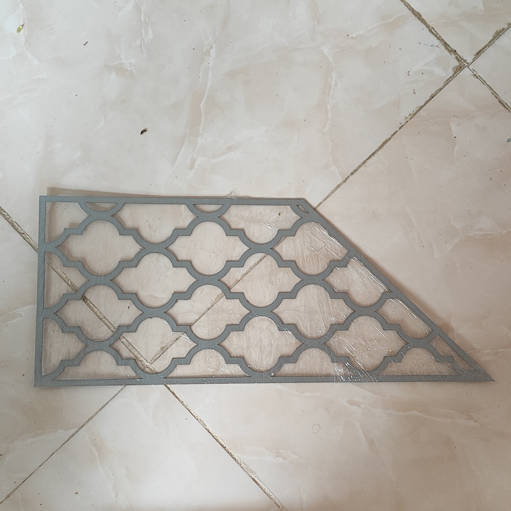 شابلون هویه کاری استیل ضخیم طر ح لانه زنبوری