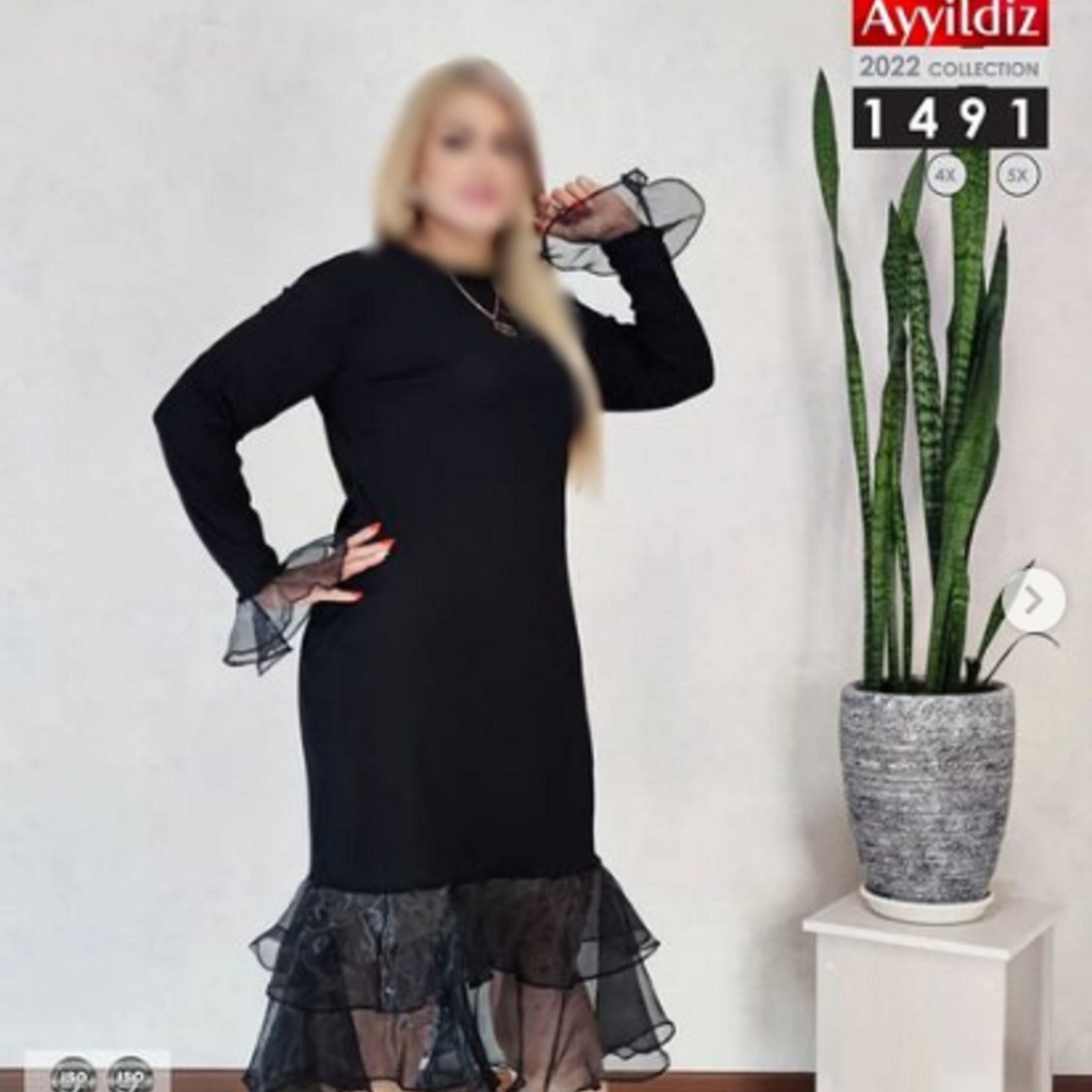 لباس سایز بزرگ مجلسی