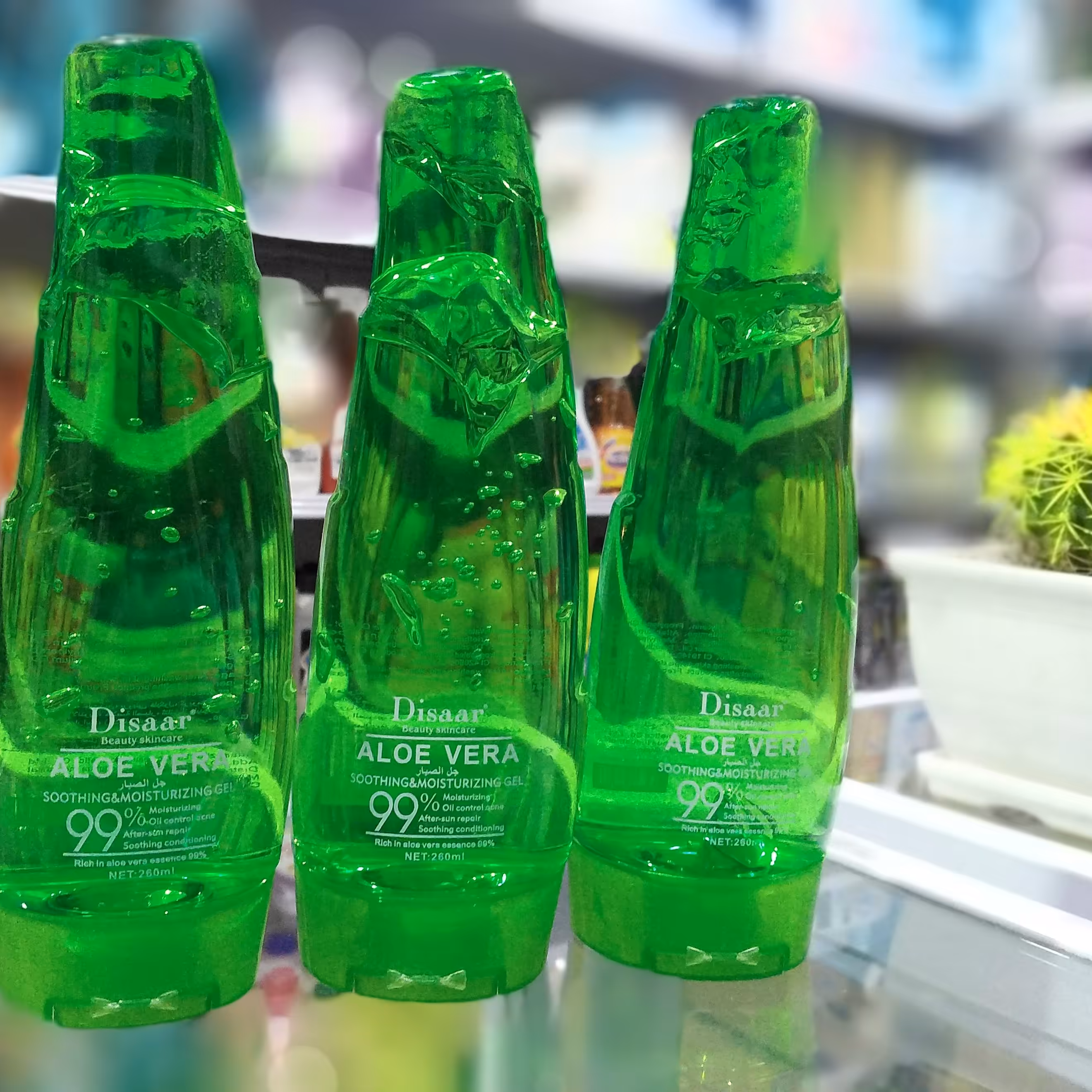 ژل آبرسان آلوورا شاخکی 260میل