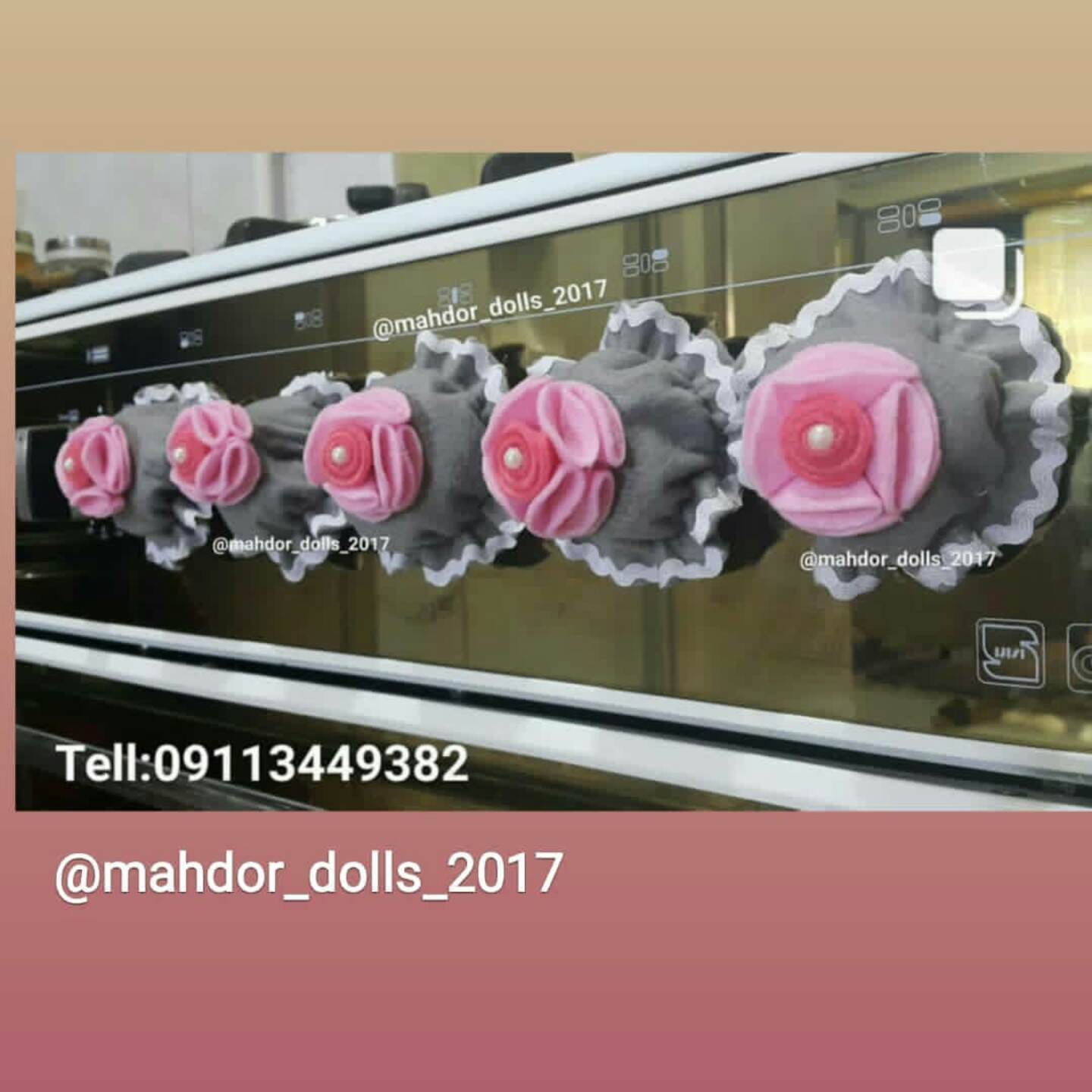 دستگیره اجاق گاز  و  پیچک گاز طوسی  یک عددی