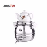 سماور گازی عالی نسب مدل پرنيان 5.5 لیتر