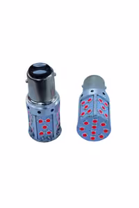 لامپ خودرو قرمز 1157 LED تزئینی DOUBLE DUY Space