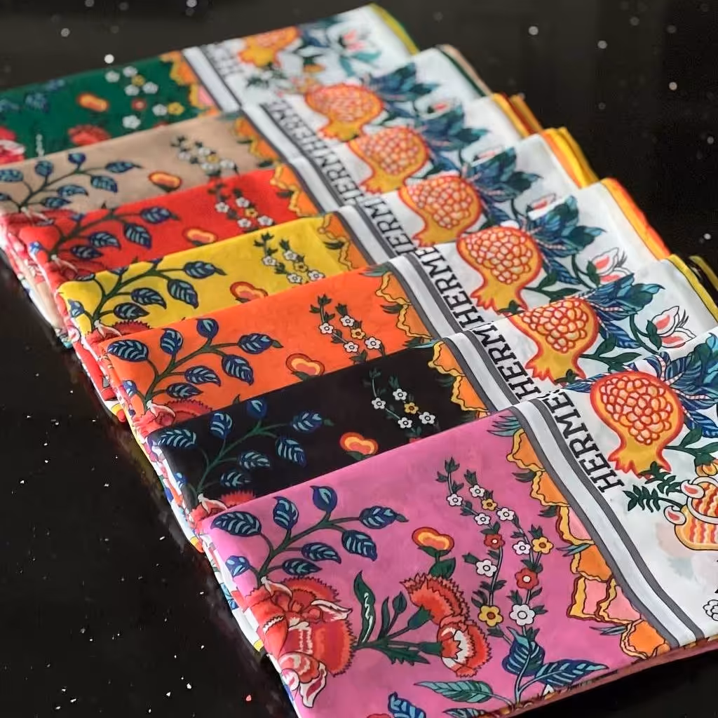 روسری تمام نخ تابستانی 