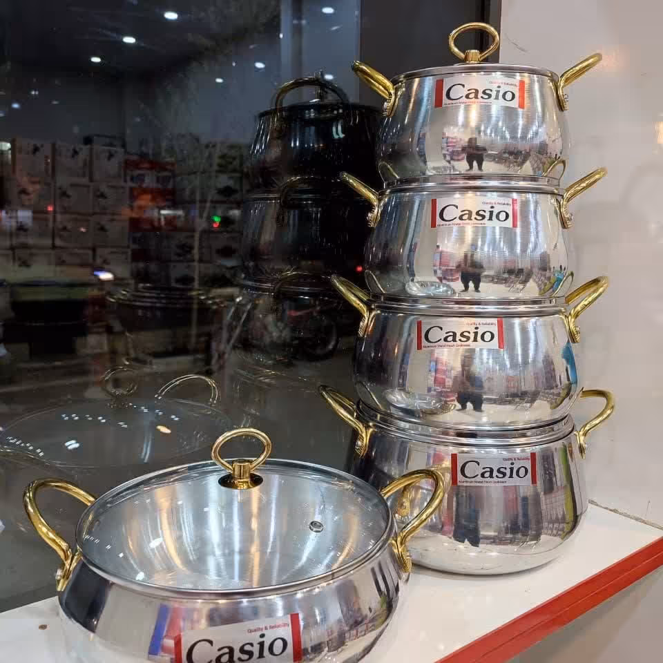 سرویس قابلمه های 10 پارچه کاسیو سنگین