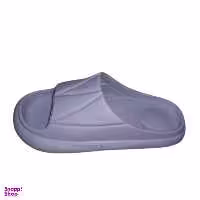 دمپایی زیتون مدل پیرامید رنگ طوسی روشن